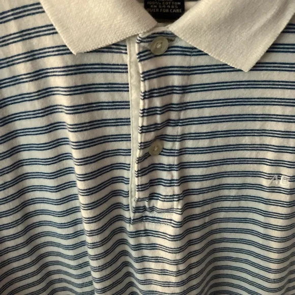 Men’s American Eagle short sleeve polo. Size: L - Picture 3 of 7